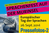 2014 Sprachenfest Foto2 auf der Murinsel